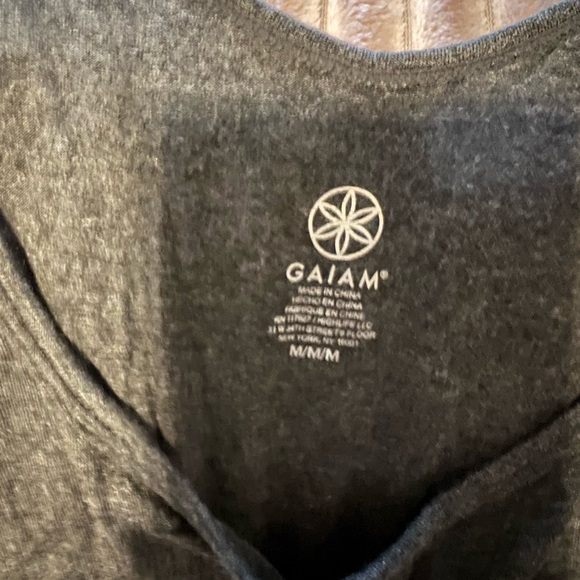 Gaiam Flowy Strappy Back Shirt - Picture 3 of 3